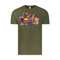 Vintage Olive lgbt coffee cups Vintage Tee - FaDigitalArtStudio
