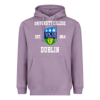 Lavender university college dublin Heavyweight Hoodie - linhVisuals
