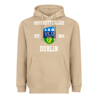 Mushroom university college dublin Heavyweight Hoodie - linhVisuals