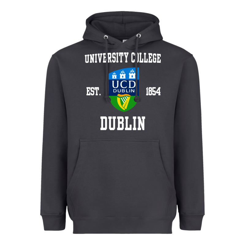 University College Dublin Heavyweight Hoodie by linhVisuals | Teevron