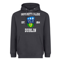 Smoke university college dublin Heavyweight Hoodie - linhVisuals
