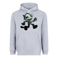 Heather Grey felix Heavyweight Hoodie - linhVisuals