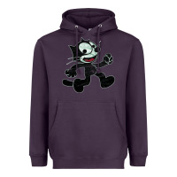 Plum felix Heavyweight Hoodie - linhVisuals