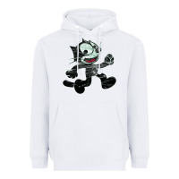 White felix Heavyweight Hoodie - linhVisuals