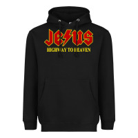 Black jesus rocks highway to heaven Heavyweight Hoodie - linhVisuals