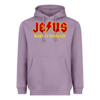 Lavender jesus rocks highway to heaven Heavyweight Hoodie - linhVisuals