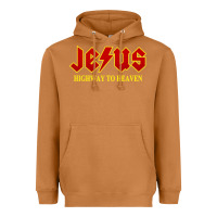 Meerkat jesus rocks highway to heaven Heavyweight Hoodie - linhVisuals