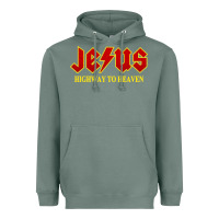 Sage jesus rocks highway to heaven Heavyweight Hoodie - linhVisuals