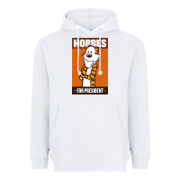 White hobbes for president Heavyweight Hoodie - linhVisuals