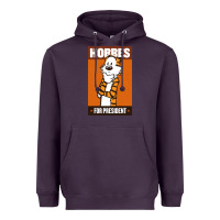 Plum hobbes for president Heavyweight Hoodie - linhVisuals