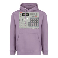 Lavender akai mpc2000 Heavyweight Hoodie - linhVisuals