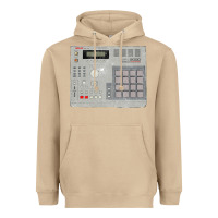 Mushroom akai mpc2000 Heavyweight Hoodie - linhVisuals