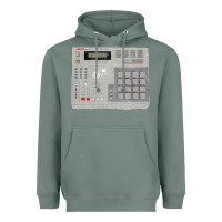Sage akai mpc2000 Heavyweight Hoodie - linhVisuals