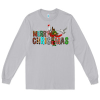Moon Dust Merry christmas cross Long Sleeve Tee - FaDigitalArtStudio