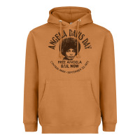 Meerkat angela davis day 70s black rights Heavyweight Hoodie - linhVisuals