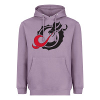 Lavender MSUM Dragons, Gear Heavyweight Hoodie - linhVisuals
