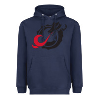 Navy MSUM Dragons, Gear Heavyweight Hoodie - linhVisuals