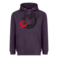 Plum MSUM Dragons, Gear Heavyweight Hoodie - linhVisuals