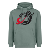 Sage MSUM Dragons, Gear Heavyweight Hoodie - linhVisuals