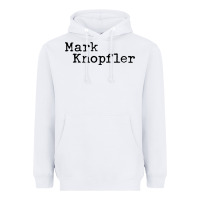 White mark knopfler Heavyweight Hoodie - linhVisuals