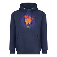Navy bigfoot t  shirt bigfoot lives design t  shirt Heavyweight Hoodie - linhVisuals
