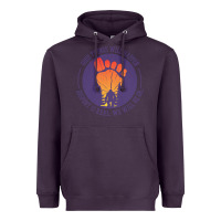 Plum bigfoot t  shirt bigfoot lives design t  shirt Heavyweight Hoodie - linhVisuals