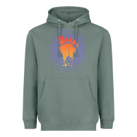 Sage bigfoot t  shirt bigfoot lives design t  shirt Heavyweight Hoodie - linhVisuals