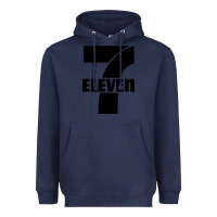 Navy 7 elevenn Heavyweight Hoodie - linhVisuals