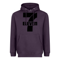 Plum 7 elevenn Heavyweight Hoodie - linhVisuals