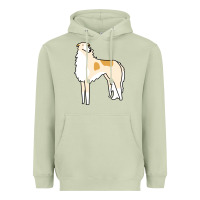 Matcha borzoi Heavyweight Hoodie - linhVisuals