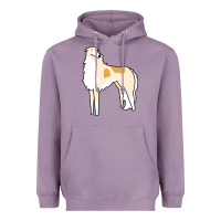 Lavender borzoi Heavyweight Hoodie - linhVisuals