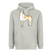 Moon Dust borzoi Heavyweight Hoodie - linhVisuals