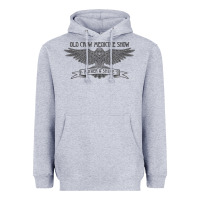 Heather Grey old crow medicine show Heavyweight Hoodie - linhVisuals