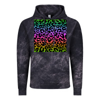 Cloud Black leopard glitter seamless pattern Vintage Hoodie - BundleAndBundleShop