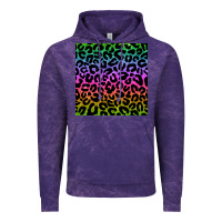 Cloud Purple leopard glitter seamless pattern Vintage Hoodie - BundleAndBundleShop