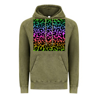 Vintage Olive leopard glitter seamless pattern Vintage Hoodie - BundleAndBundleShop