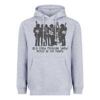 Heather Grey old crow medicine show Heavyweight Hoodie - linhVisuals