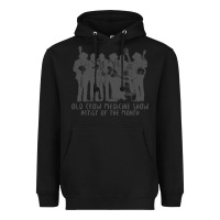 Black old crow medicine show Heavyweight Hoodie - linhVisuals
