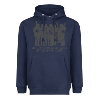 Navy old crow medicine show Heavyweight Hoodie - linhVisuals