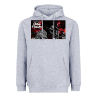 Heather Grey until i return yb Heavyweight Hoodie - linhVisuals