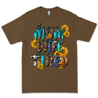 Cacao Super mom super wife super tired Premium Tee - CowGirlArtShop