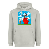 Moon Dust Calvin Hobbes Heavyweight Hoodie - linhVisuals