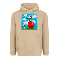 Mushroom Calvin Hobbes Heavyweight Hoodie - linhVisuals