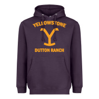 Plum dutton ranch Heavyweight Hoodie - linhVisuals