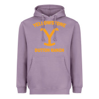 Lavender dutton ranch Heavyweight Hoodie - linhVisuals
