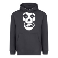 Smoke mens skull Heavyweight Hoodie - linhVisuals