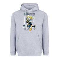 Heather Grey kagamine rin len Heavyweight Hoodie - linhVisuals