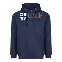 Navy la salle college high school Heavyweight Hoodie - linhVisuals