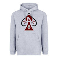 Heather Grey lower merion high school Heavyweight Hoodie - linhVisuals