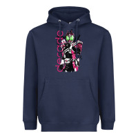 Navy kamen rider decade Heavyweight Hoodie - linhVisuals